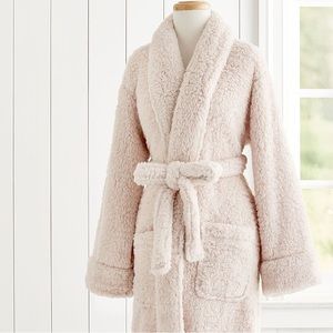 Blush Teddy Bear Robe